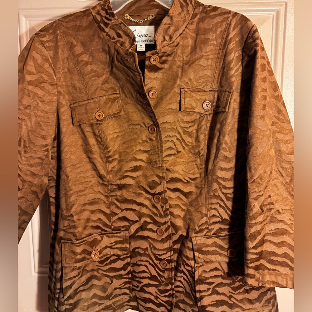 Linea Women's Brown Utility Jacket